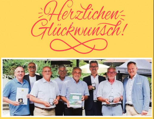 Landkreismedaille Sommerfest Kreistag 2024
